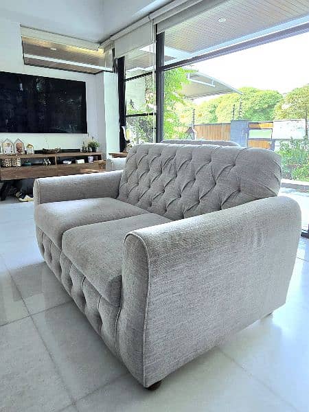 Sofa Set / Luxury Sofa / Pair of Two-Seater Sofa / 4 Seater Sofa 1