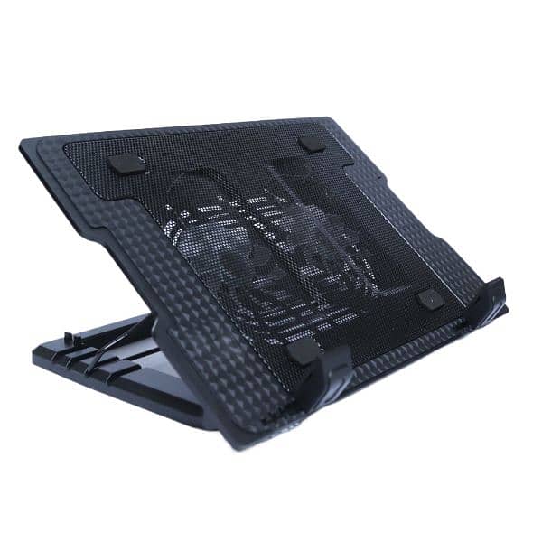 Portable And Powerful Dual Fan Laptop Cooling Pad 1