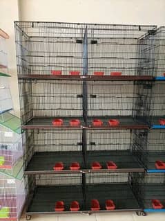 8 portion folding cage 14 number / Birds / hen cage / birds cage