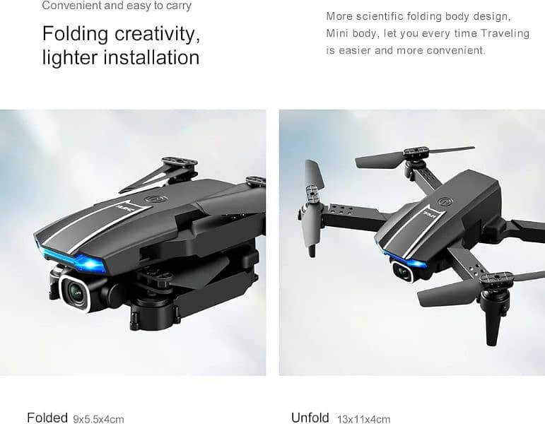 YLR c mini rc drone camera 2