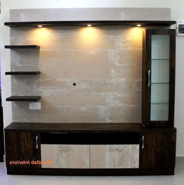 D wall ,LED Wall , TV lounge, office partition, kitchen cabinets 4