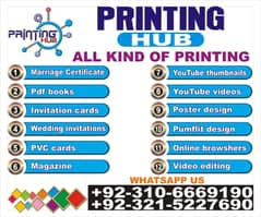 Paper Bags, Card ,Mug,Pen & Box Cloth Labels ,Printing Services