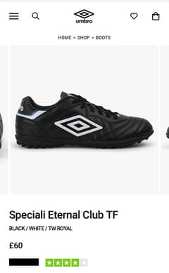 new umbro football shoes UK 9 0