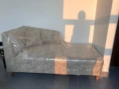 brand new 2 seater settee/wooden dewan//sofa