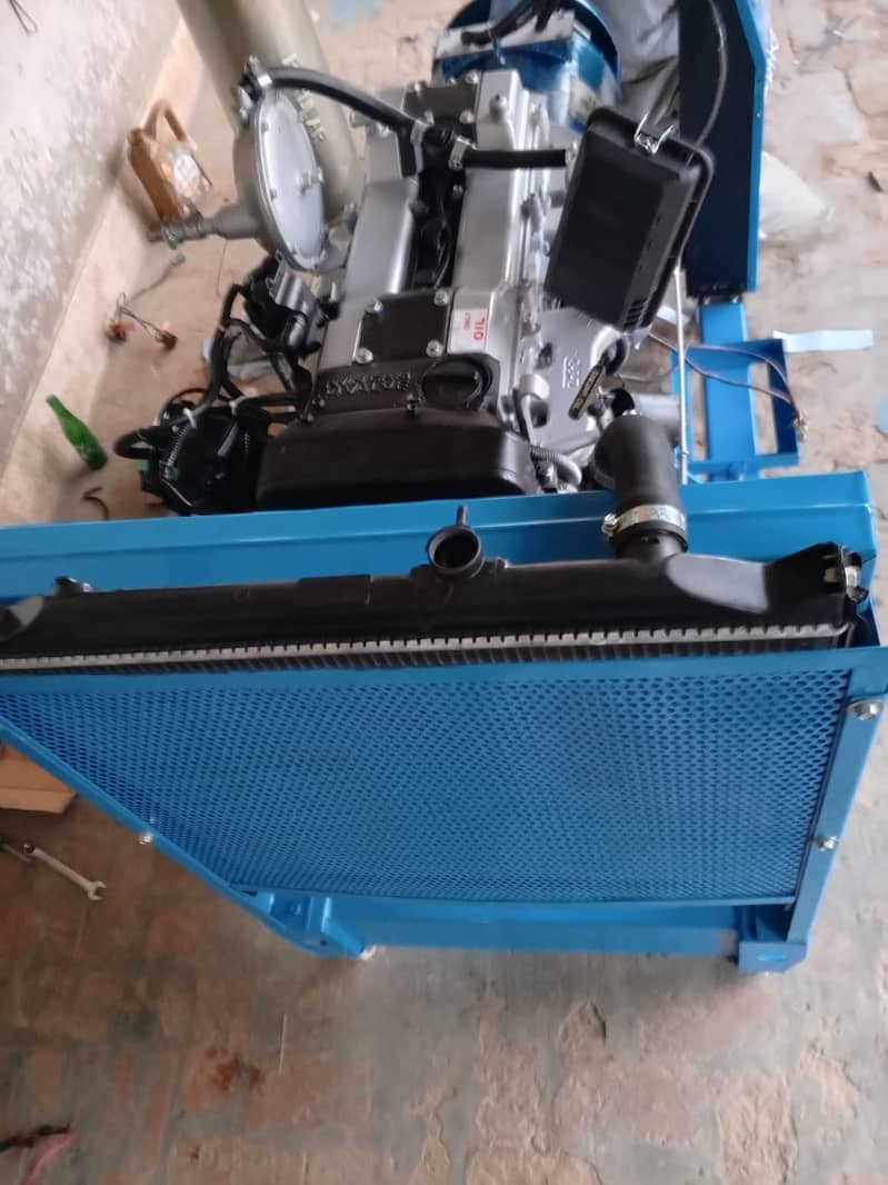 generator 30 KVA gas petrol LPG Toyota engine 2jz 3000cc 2