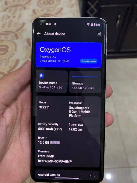 One plus 10 pro 5G Non PTA scom working fixed rate 1