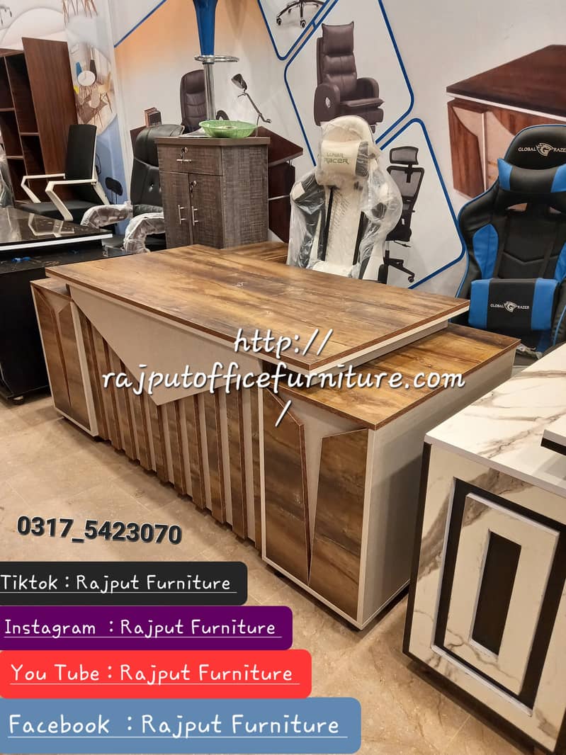 Modern Office Tables | Rajput Furniture | Executive Tables For Office 1