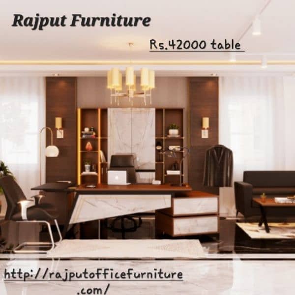 King Size Executive Table | Rajput Furniture | Office tables 12