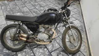 honda 125 converted