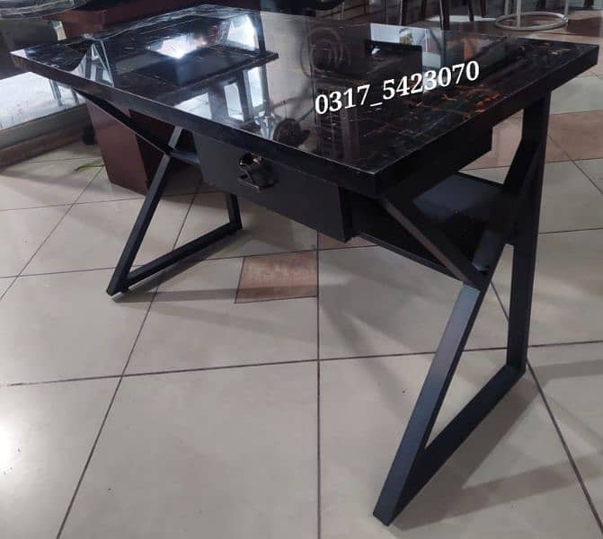 Computer and Study Table with Metal Base | Rajput office furniture 7