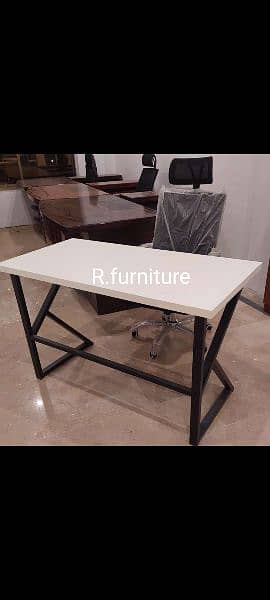 Computer and Study Table with Metal Base | Rajput office furniture 19