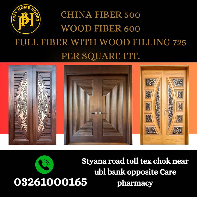 Fiber doors |Wood doors| PVc Doors|China Doors|Furniture| Water proof 0