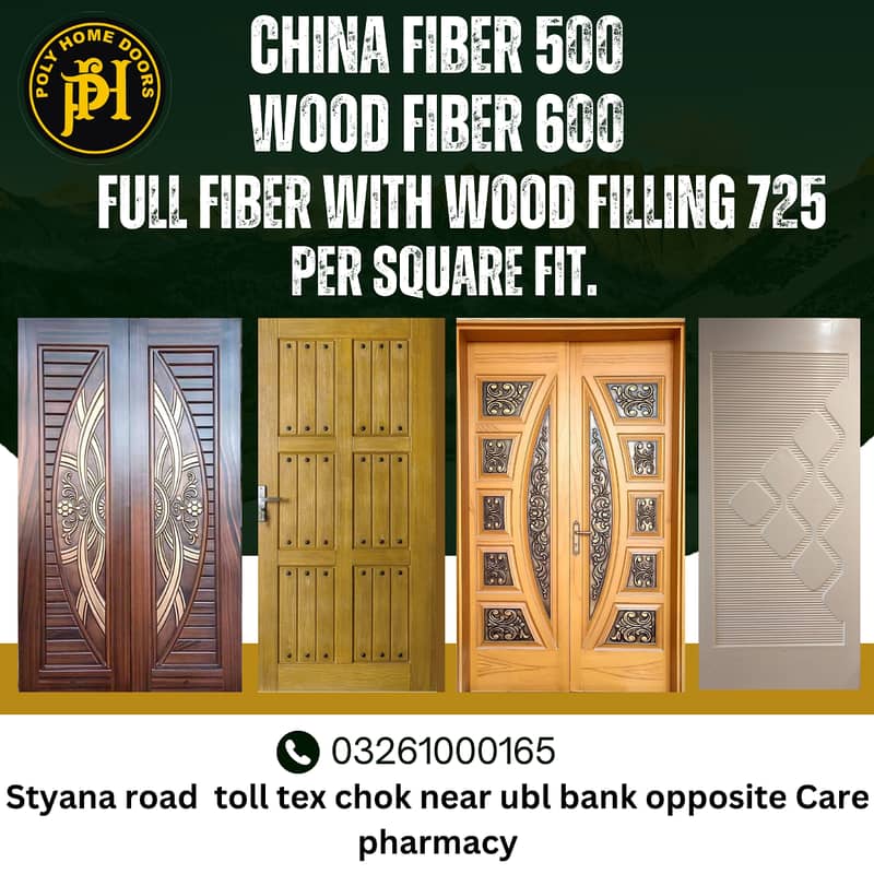 Fiber doors |Wood doors| PVc Doors|China Doors|Furniture| Water proof 1