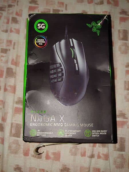 Razer NAGA X MMO 18000DPI Gaming Mouse 2