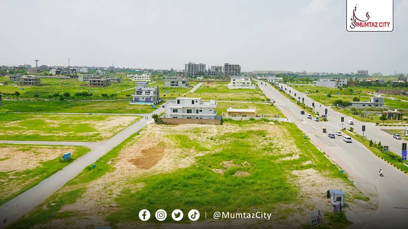 8 Marla Prime Location Plot For Sale In Mumtaz City Islamabad 1