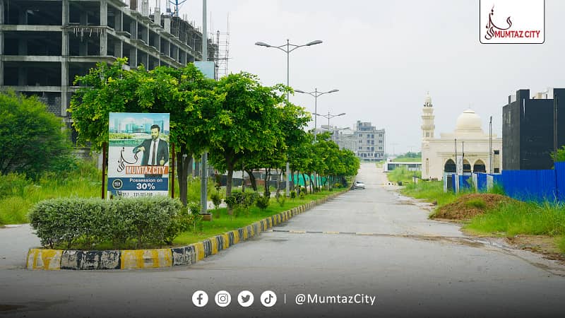 8 Marla Prime Location Plot For Sale In Mumtaz City Islamabad 4