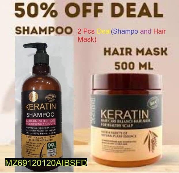 Kertain, Anti hair loss shampoo 1