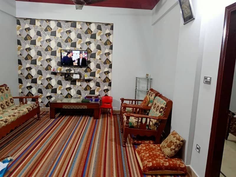 A Centrally Located Flat Is Available For Sale In Karachi 6