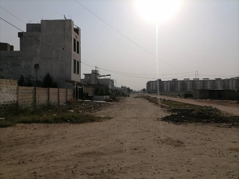 In Sadaf Cooperative Housing Society Residential Plot Sized 120 Square Yards For Sale 3