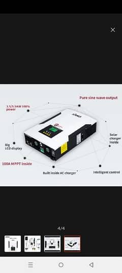 Brand New pin pack box pack 3.5 kw hybrid 0