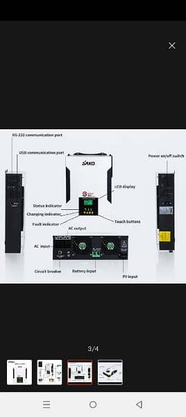 Brand New pin pack box pack 3.5 kw hybrid 4