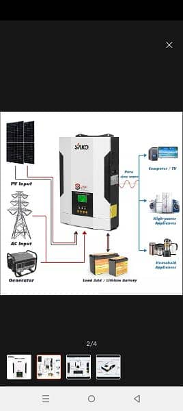 Brand New pin pack box pack 3.5 kw hybrid 5