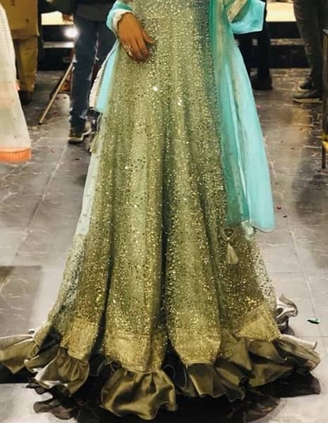 Bridal walima dress 4