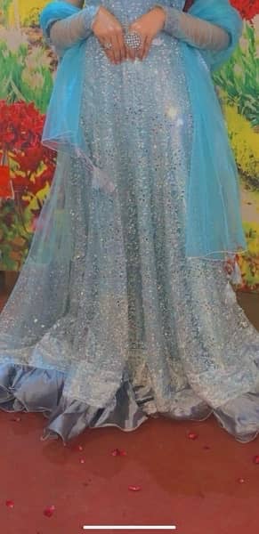 Bridal walima dress 5