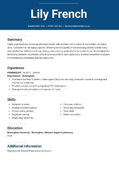 URGENT AND PROFESSIONAL CV MAKER 4