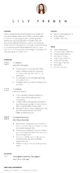 URGENT AND PROFESSIONAL CV MAKER 5