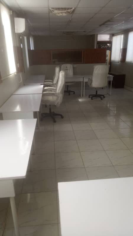 SOFTWARE HOUSE / CALL CENTER COMMERCIAL Use INDEPENDENT HOUSE 240 yards Ground Floor + 1st floor + 2nd floor west open main Rashid ninjas Road Gulshan IQbal 1