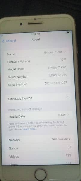 i phone 7 plus non pta urjent sale 3