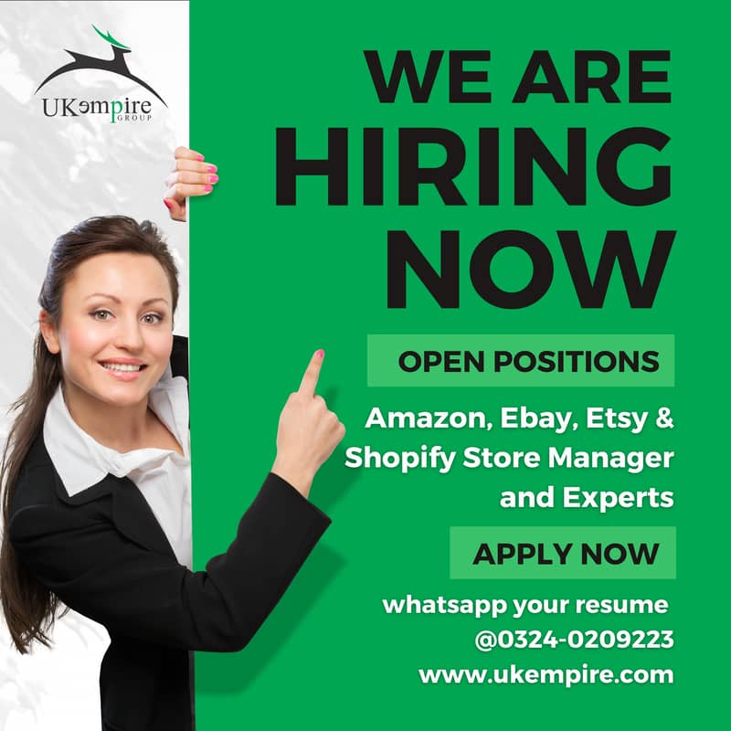 Amazon, eBay & Shopify Expert - Female Staff Only (Office Based Job) 0