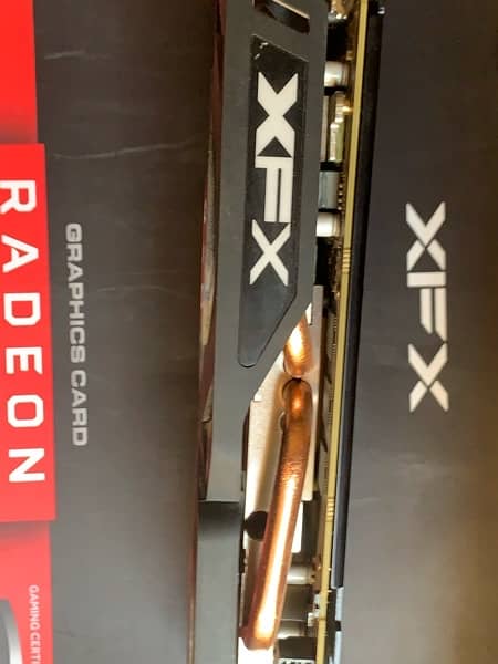 XFX RX580 8gb Card with BOX 4