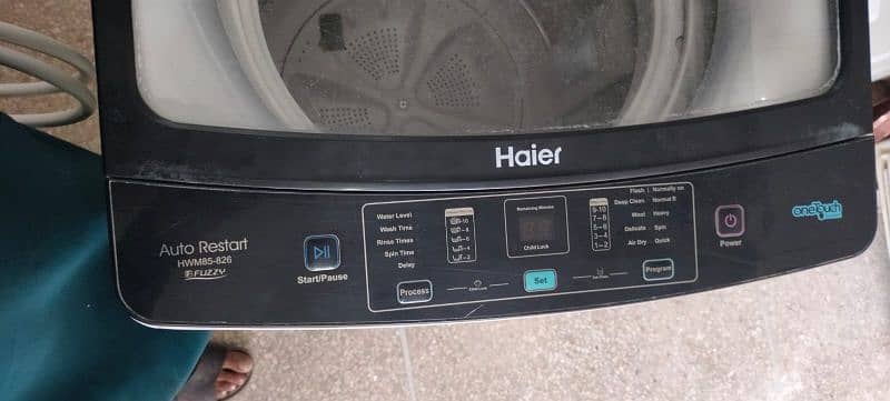 haier auto washing macheen 6