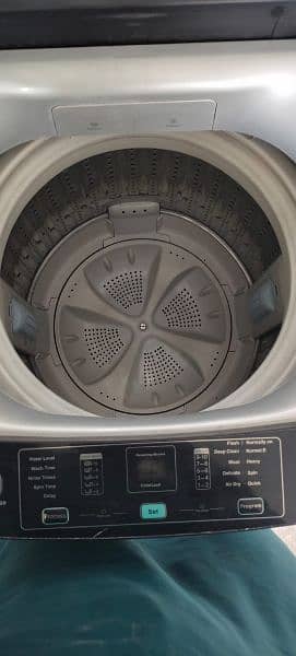 haier auto washing macheen 8