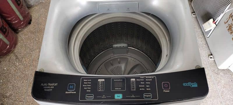 haier auto washing macheen 10