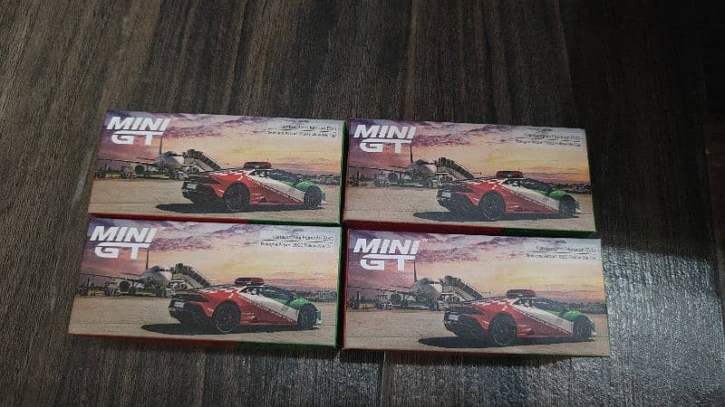 Mini GT Lamborghini different prices 750-950 each 3