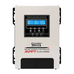 Simtek 70A MPPT with DC load and Settings 2024 Model 120V PV 0