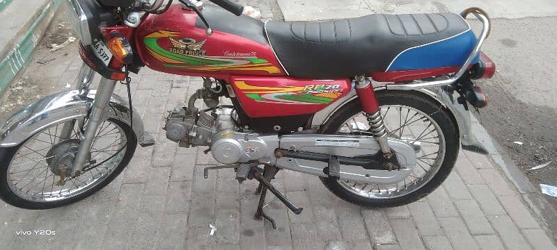 Road Prince Bike 23 model urgent sale no fault 13