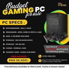 Budget Gaming PC 0