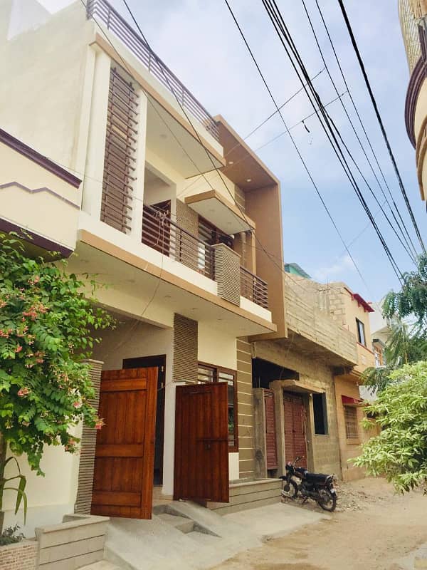 120 Square Yards Double Storey Bungalow Available In Saadi Town Scheme 33 Karachi 1