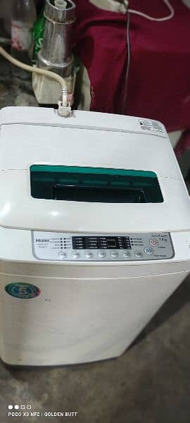 Haier Automatic washing machine 7.5kg 2