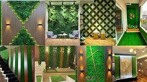 Wallpaper Design | Wooden Floor | Window Blinds | Grass | Led Mirrors 3