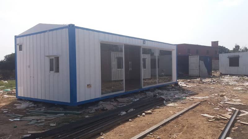 prefab triple story building marketing office container office portable toilet 7