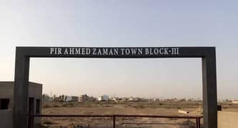 Ideal Residential Plot For sale In Pir Ahmed Zaman Town - Block 3