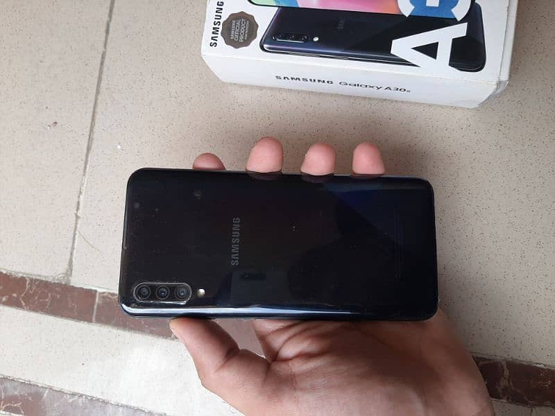 Samsung A30s Amoled Display Full Box Indisplay fingerprint 9