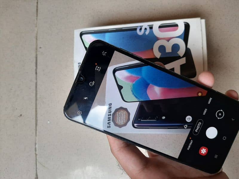 Samsung A30s Amoled Display Full Box Indisplay fingerprint 10