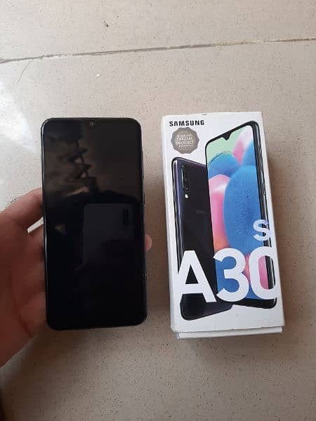 Samsung A30s Amoled Display Full Box Indisplay fingerprint 11