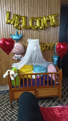 baby coat, baby bed, bed with Net For Sale